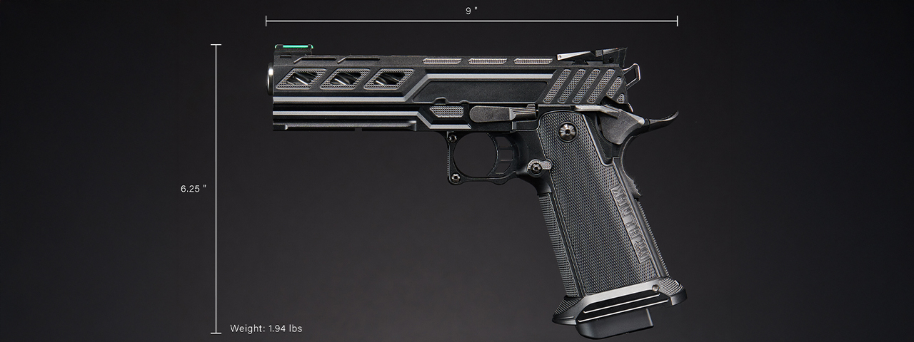 Dr. Gearbox Custom Tokyo Marui "Type-Z" 5.1 Hi-Capa GBB Pistol - (Black)
