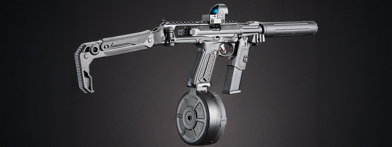 Custom Rapid Assassin - Action Army AAP-01 GBB Pistol - (Black)
