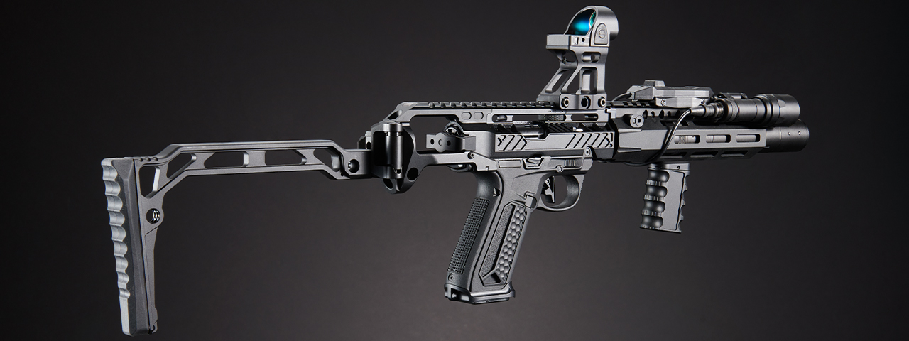 Custom Action Army Stealthy Dagger - AAP-01 Assassin GBB Pistol - (Black)