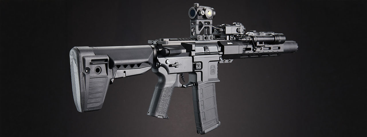 Custom Oracle - MAYO GANG MGC4 MK3 FULL METAL M4 AEG W/ ETU AIRSOFT RIFLE (BLACK)