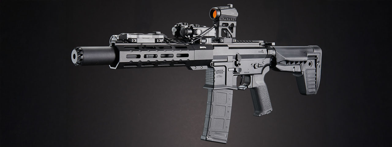 Custom Oracle - MAYO GANG MGC4 MK3 FULL METAL M4 AEG W/ ETU AIRSOFT RIFLE (BLACK)
