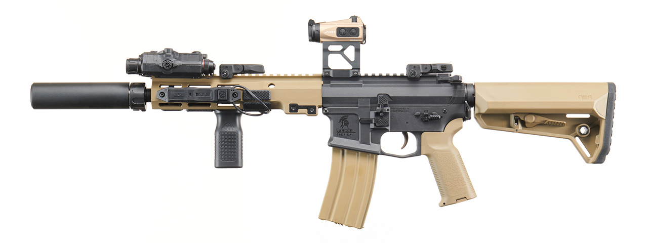 Custom Lancer Tactical Domovoi AKS-105 AEG Airsoft AEG Rifle - (Black) Custom Lancer Tactical Domovoi AKS-105 AEG Airsoft AEG Rifle - (Black)