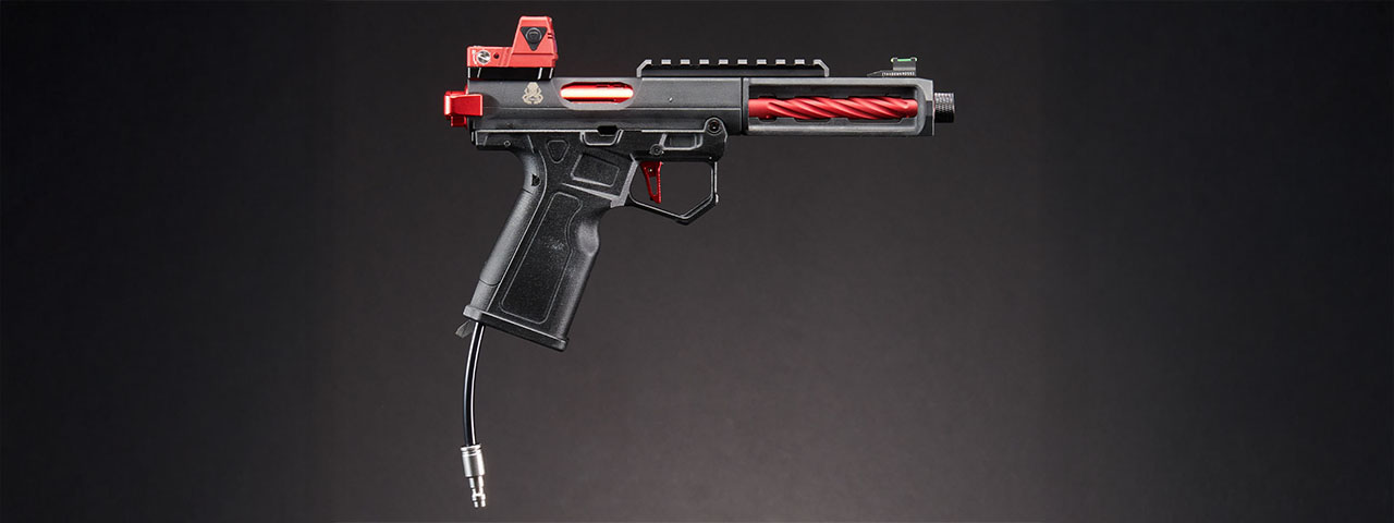 Custom Blackfire - Tandemkross CTHULHU Gas Blow Back Pistol - BLACK/RED