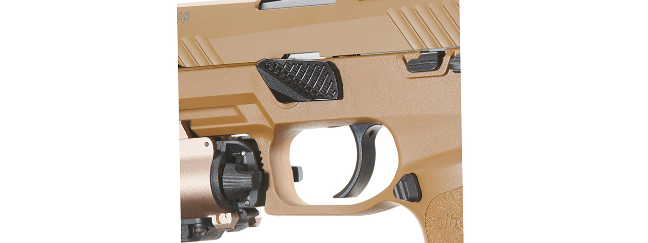 Custom Draven - Sig Sauer ProForce P320 M18 MHS Airsoft Gas Blowback Pistol