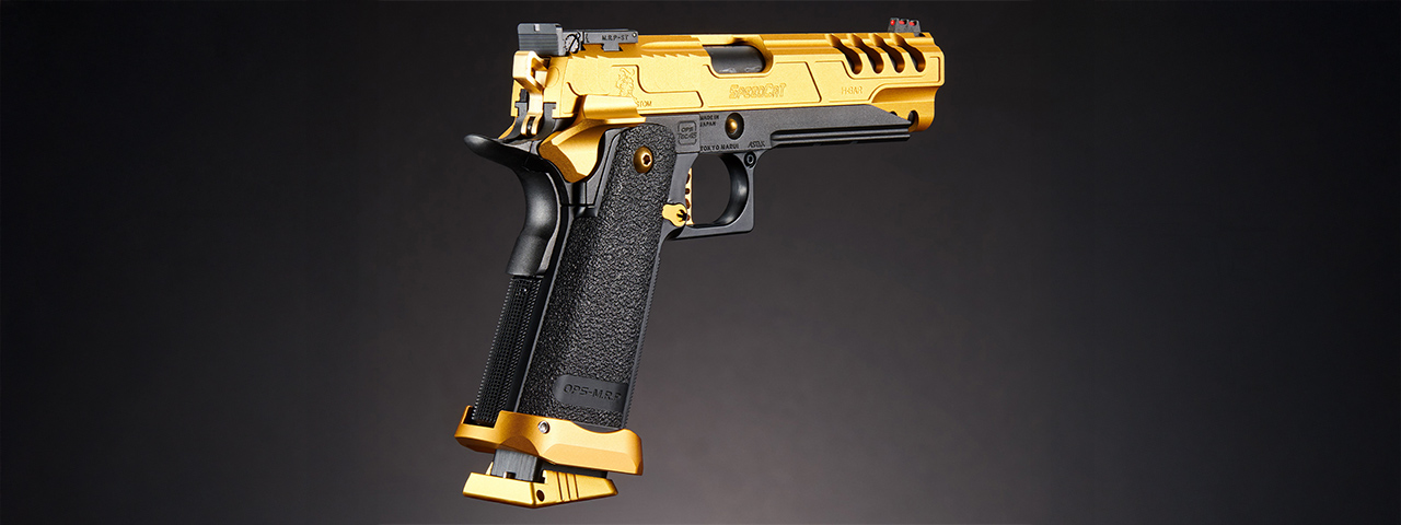 Custom Golden Rival - Tokyo Marui Hi-Capa 5.1 Gold Match Gas Blowback Airsoft Pistol