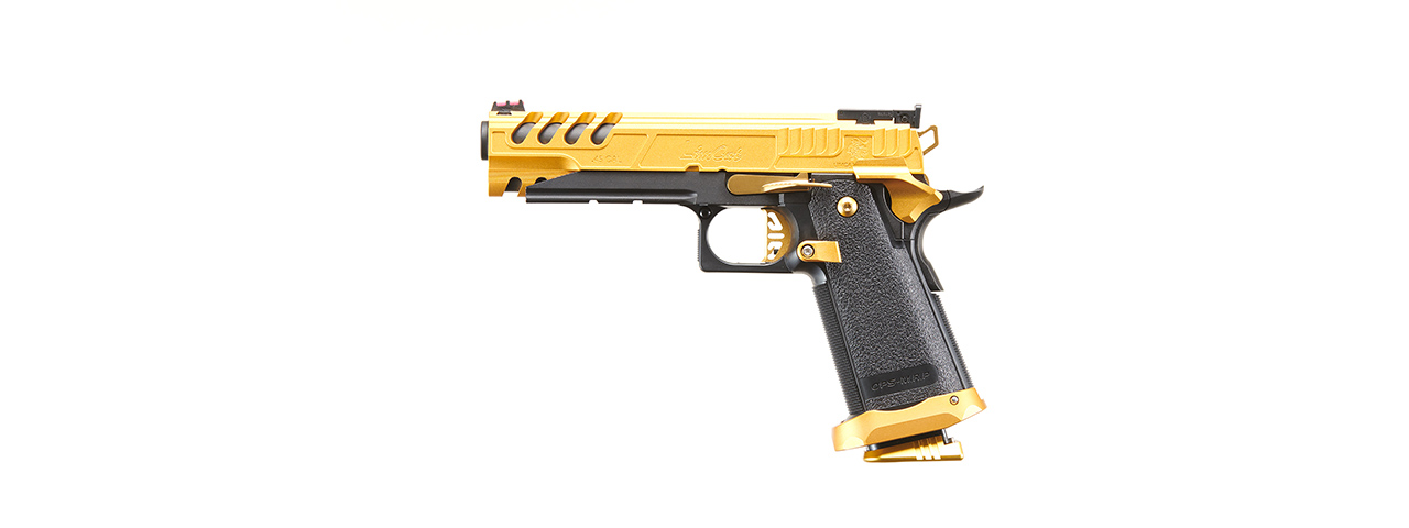 Custom Golden Rival - Tokyo Marui Hi-Capa 5.1 Gold Match Gas Blowback Airsoft Pistol