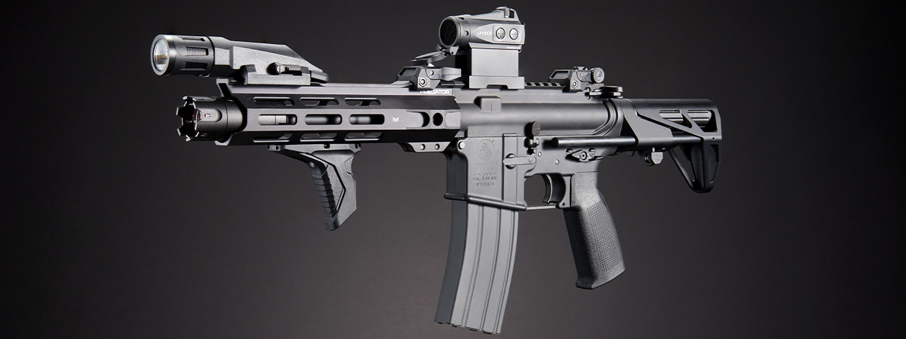 Custom Agave Ferret - Tokyo Marui MWS Gas Blowback Rifle - (Black)