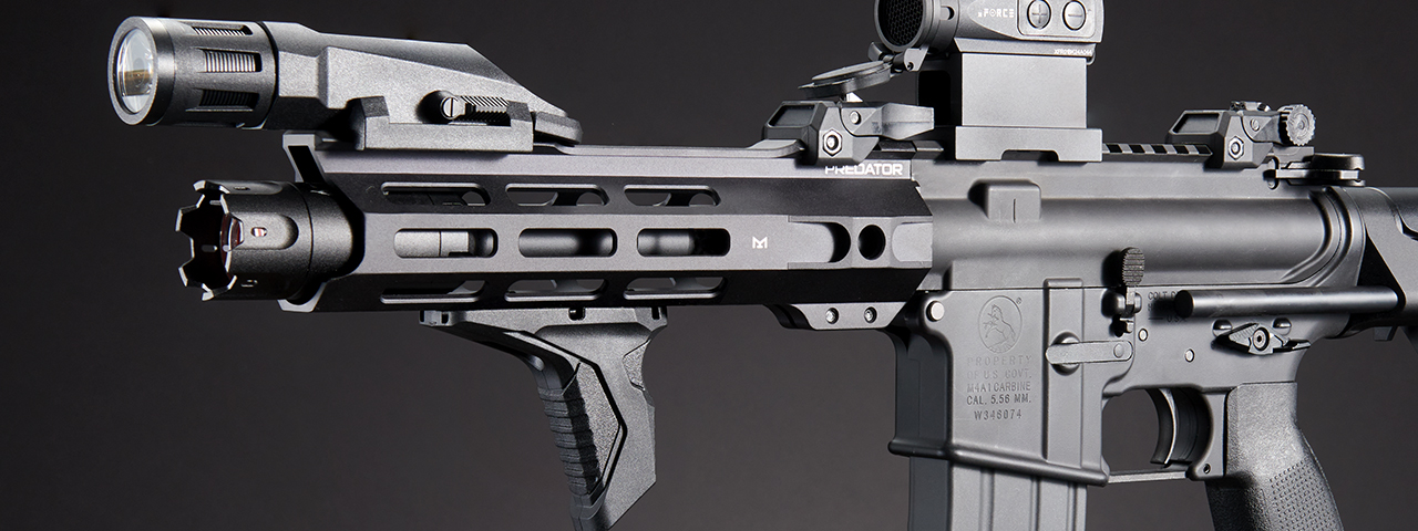Custom Agave Ferret - Tokyo Marui MWS Gas Blowback Rifle - (Black)