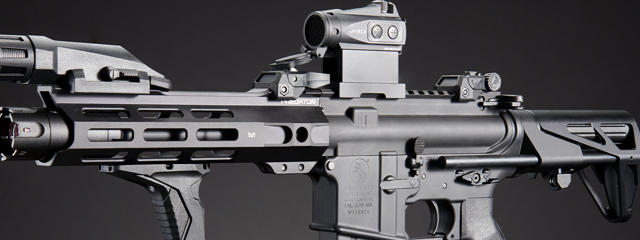 Custom Agave Ferret - Tokyo Marui MWS Gas Blowback Rifle - (Black)