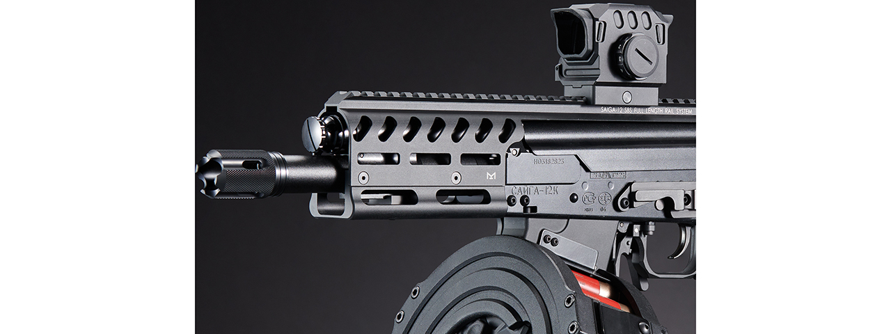 Custom Tokyo Marui CHERNOBOG - SAIGA-12 SBS Tri-Shot Gas Blowback Airsoft Shotgun