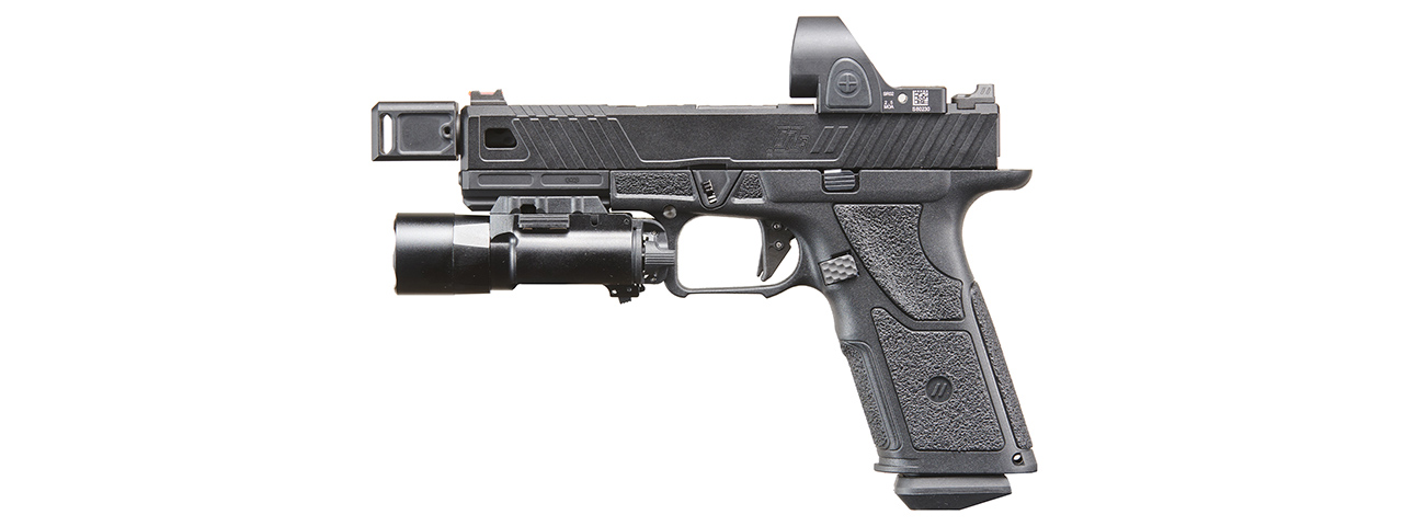 Custom Darken - PTS Syndicate ZEV OZ9 Standard Version GBB Pistol Airsoft Custom Darken - PTS Syndicate ZEV OZ9 Standard Version GBB Pistol Airsoft