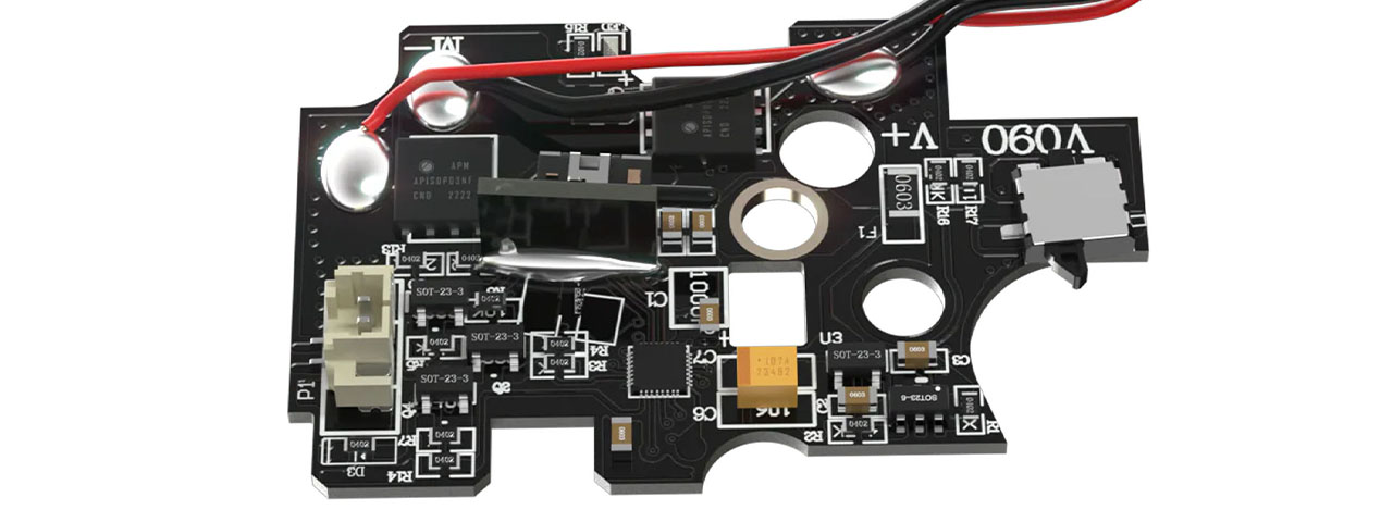 Eshooter Kestrel V2 Basic Programmable Airsoft ETU Front Wired