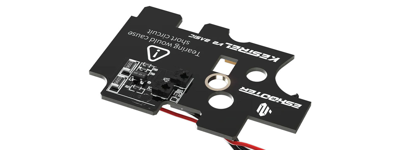 Eshooter Kestrel V2 Basic Programmable Airsoft ETU Front Wired