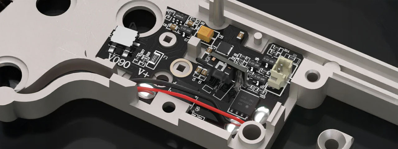 Eshooter Kestrel V2 Basic Programmable Airsoft ETU Front Wired