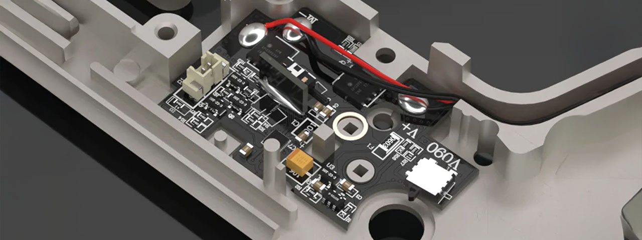 Eshooter Kestrel V2 Basic Programmable Airsoft ETU Front Wired
