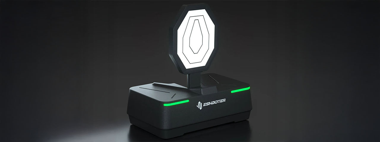Eshooter Sentry V501 Wireless Laser Training Target with RGB Sensor Light and Type-C Rechargeable - (Black)