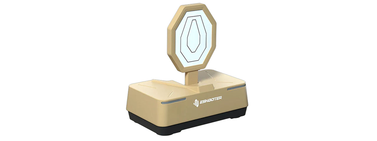 Eshooter Sentry V501 Wireless Laser Training Target with RGB Sensor Light and Type-C Rechargablity - (Tan)