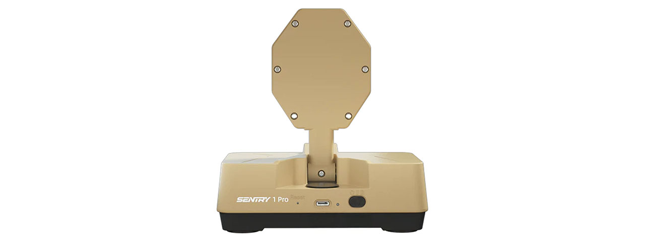 Eshooter Sentry V501 Wireless Laser Training Target with RGB Sensor Light and Type-C Rechargablity - (Tan)