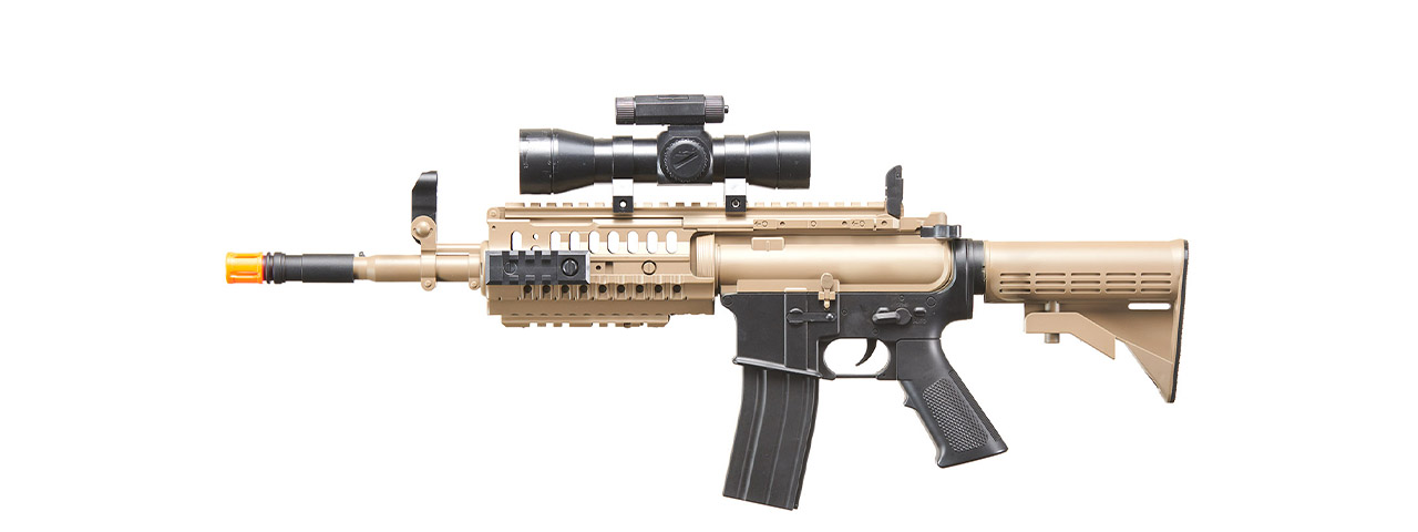 Galaxy G70 AR Interactive Game/Spring Airsoft Rifle (Black/Dark Earth)
