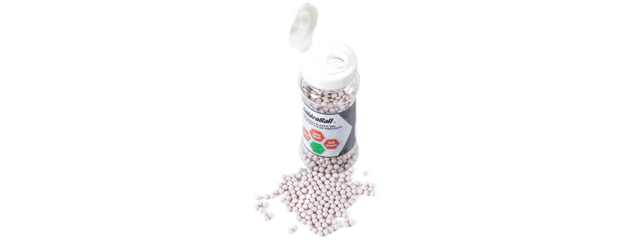 GoldenBall 1000 Round .13G Premium Grade Outdoor BBs - (White)