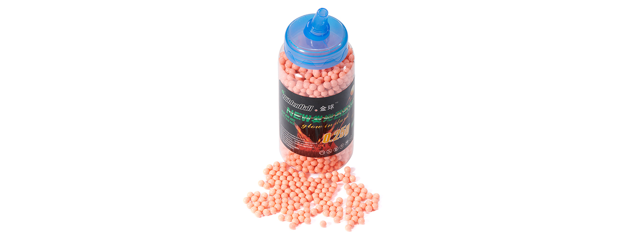 GoldenBall 2000 Round .25G Premium Grade Tracer BBs - (Red)