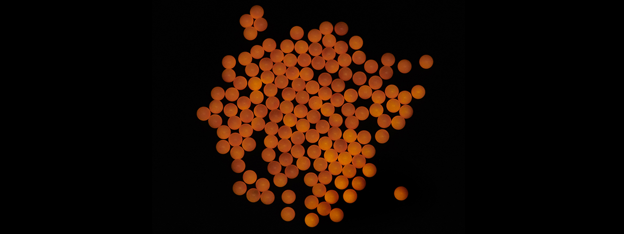 GoldenBall 2000 Round .25G Premium Grade Tracer BBs - (Red)