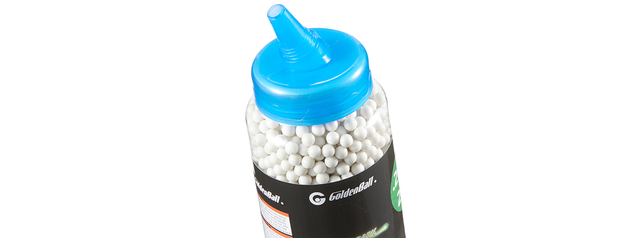 GoldenBall 2000 Round .25G Premium Grade Tracer BBs - (White)