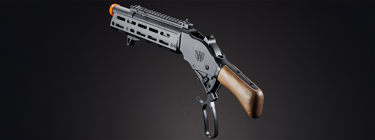 Golden Eagle Alpha Tactical Production A.T.87 Compact Lever Action Gas Shotgun - (Black)