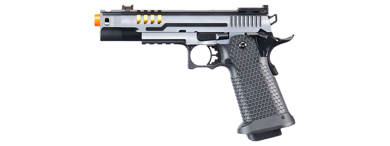 Golden Eagle 3357 Pro Series Gas Blowback Airsoft Pistol - (Silver)