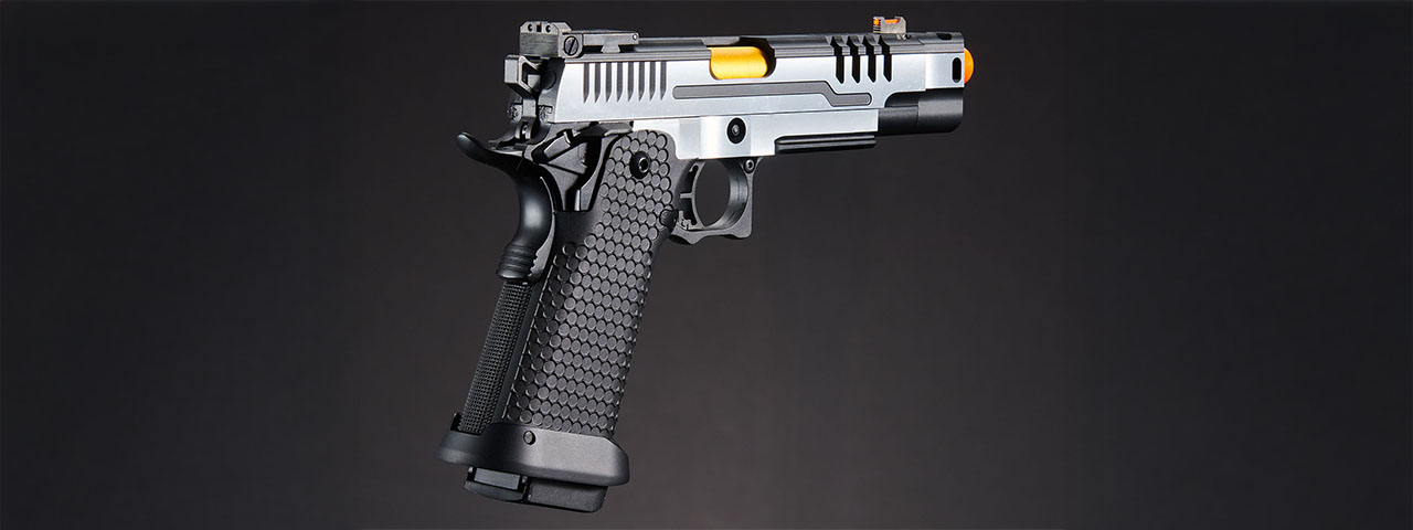 Golden Eagle 3357 Pro Series Gas Blowback Airsoft Pistol - (Silver)