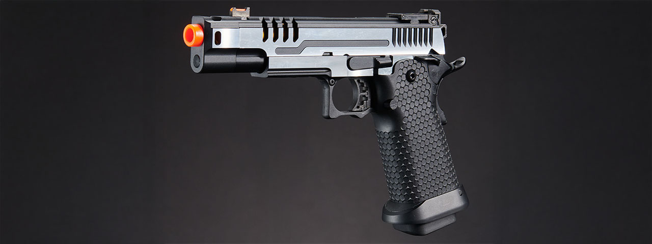 Golden Eagle 3357 Pro Series Gas Blowback Airsoft Pistol - (Silver)