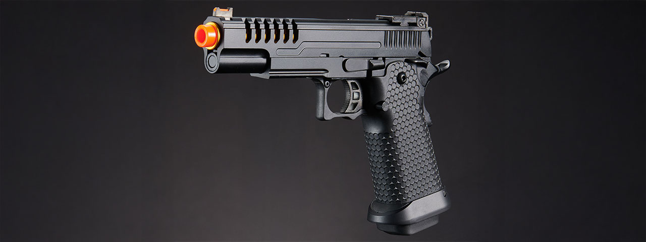Golden Eagle 3358 Pro Series Gas Blowback Airsoft Pistol - (Black/Gold)