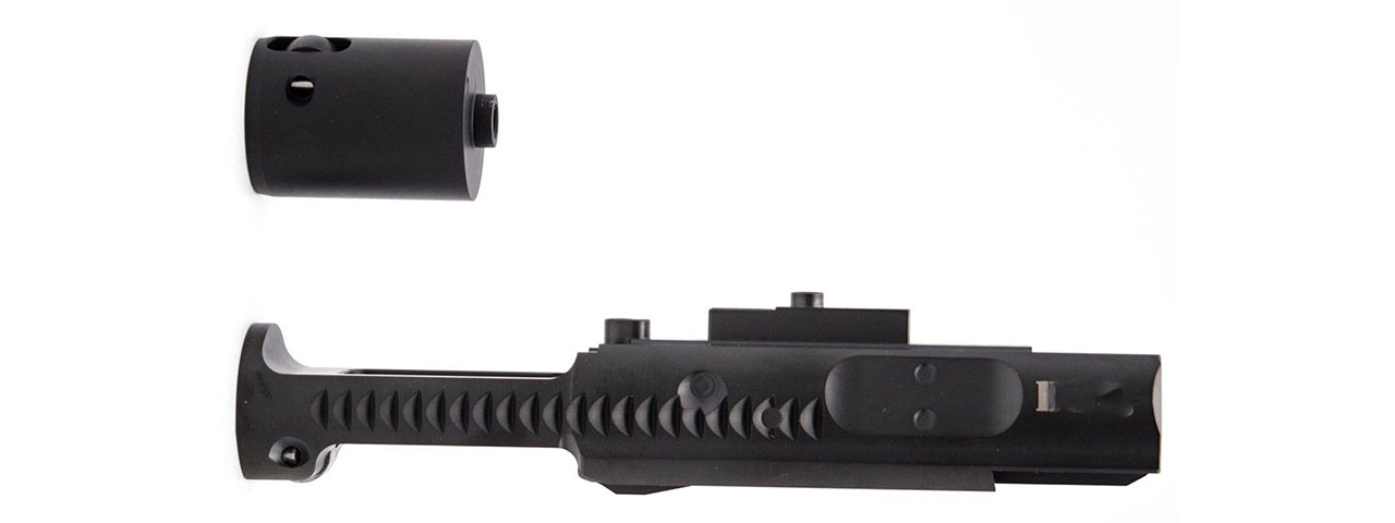 Guns Modify Stainless CNC Lightweight BC Style Bolt Carrier for GM/HA/Tokyo Marui M4 MWS - (Black)