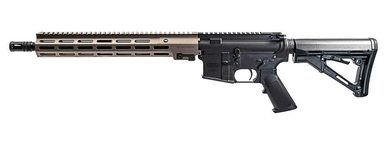 Lancer Tactical URGI 14.5" MWS Gas Blowback Rifle By Guns Modify - (Black)