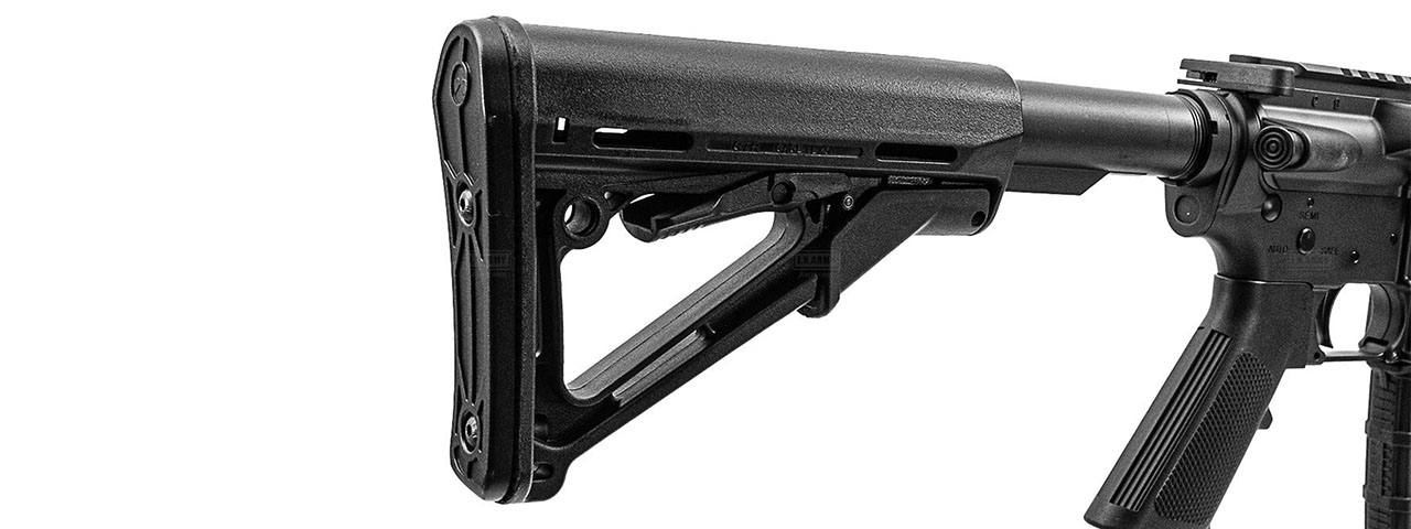 Lancer Tactical URGI 14.5" MWS Gas Blowback Rifle By Guns Modify - (Black)