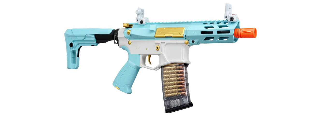 G&G CM16 Batto CQB Airsoft AEG - (Macaron Blue)