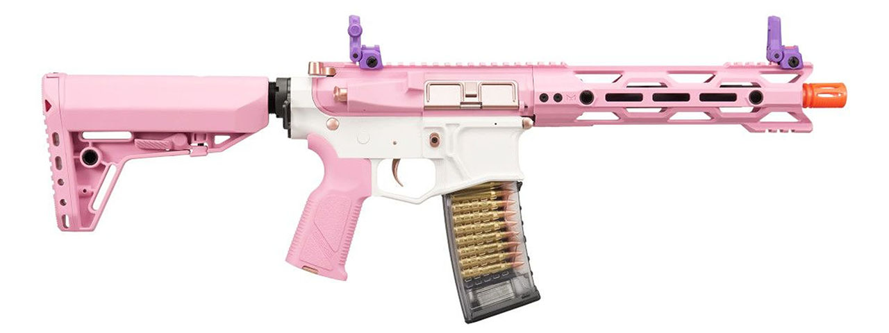 G&G CM16 Stealth 556 AEG Airsoft Rifle - (Taffy Pink)