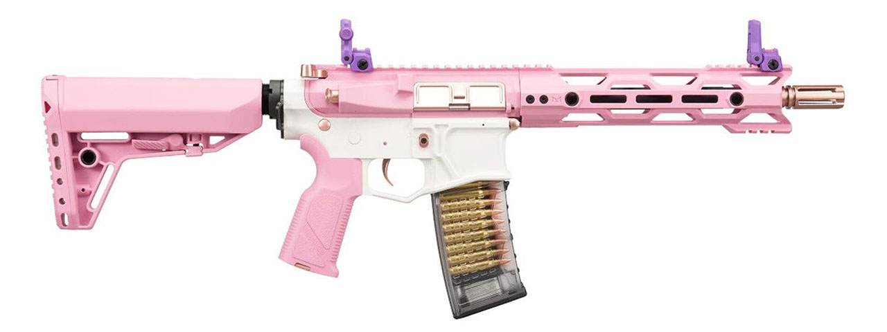 G&G CM16 Stealth 556 AEG Airsoft Rifle - (Taffy Pink)