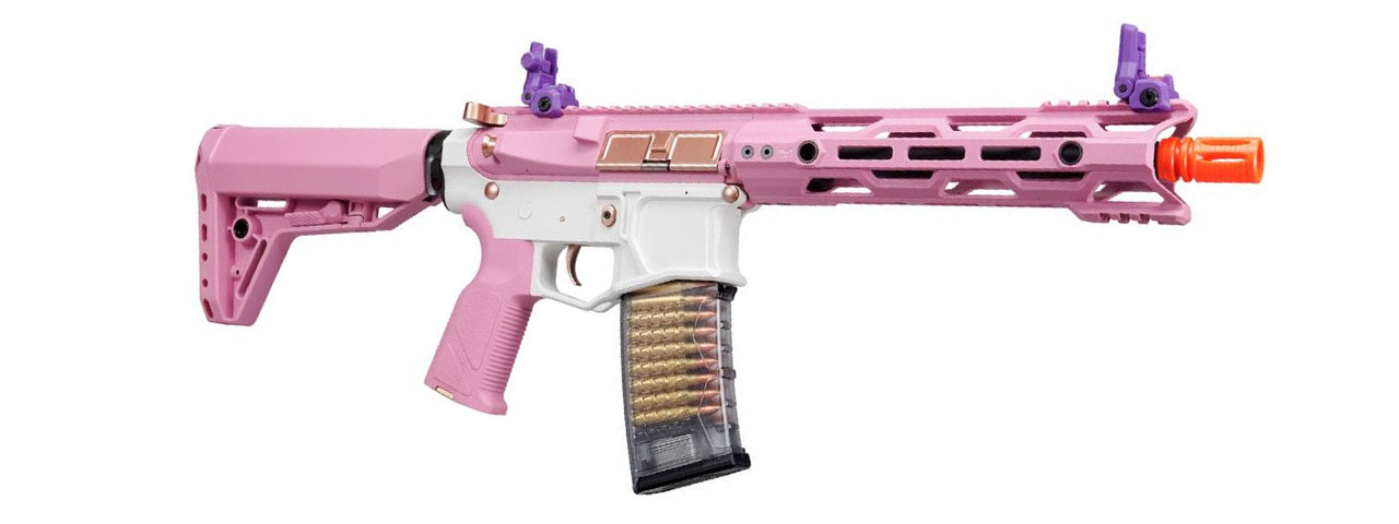 G&G CM16 Stealth 556 AEG Airsoft Rifle - (Taffy Pink)