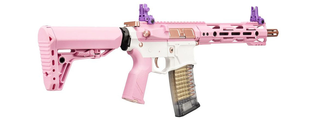 G&G CM16 Stealth 556 AEG Airsoft Rifle - (Taffy Pink)