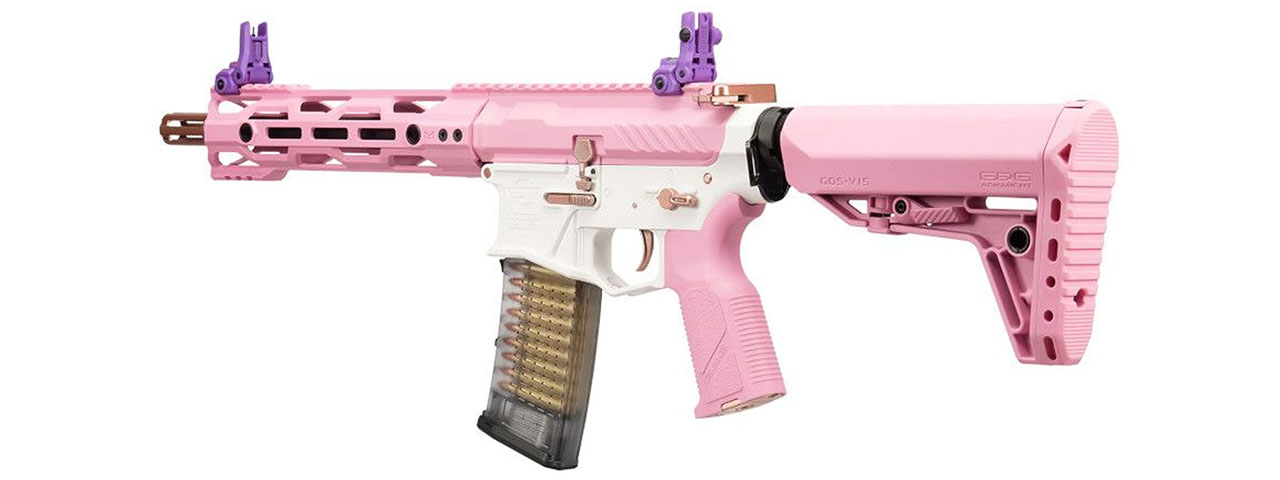 G&G CM16 Stealth 556 AEG Airsoft Rifle - (Taffy Pink)