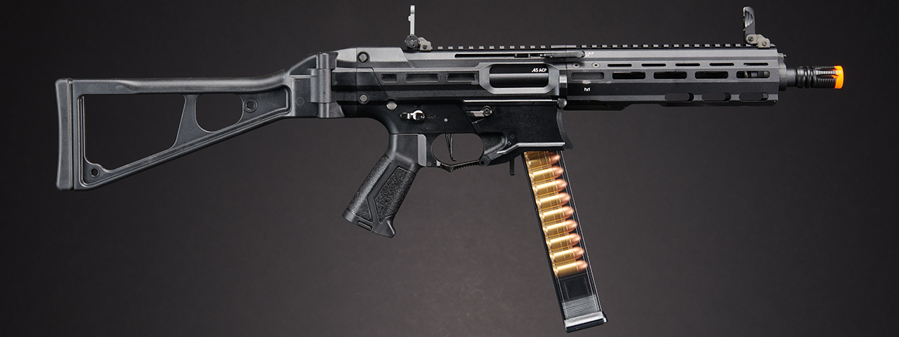 G&G Striker PCC45 SMG AEG Airsoft Rifle (Color: Black)
