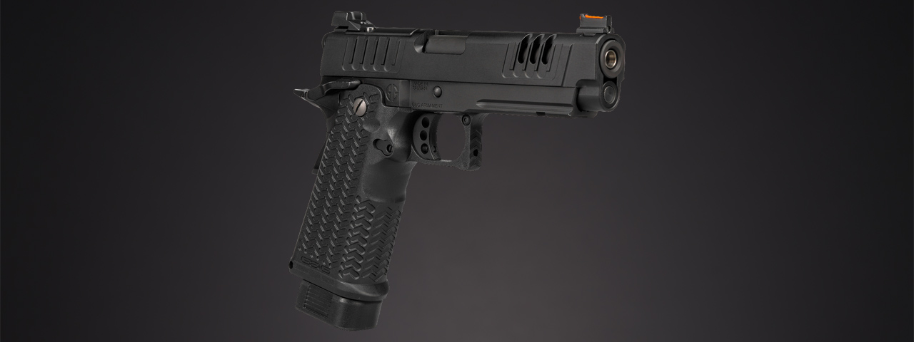 G&G STP45 PRO 7.4" Hi-Capa GBB Airsoft Pistol - (Black)