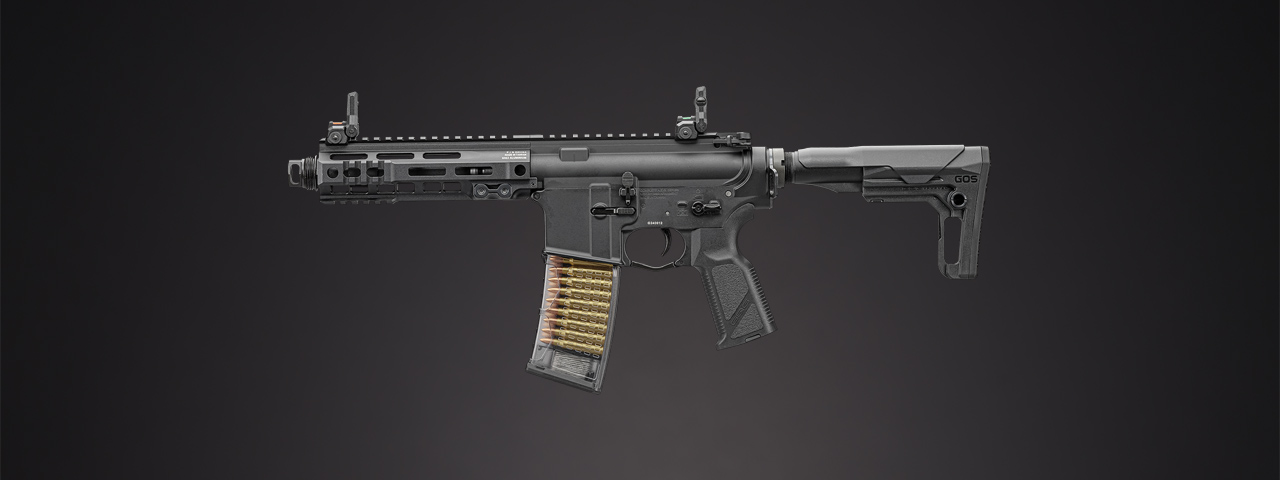 G&G TR16 GMS MK2 7" M4 AEG Airsoft Rifle - (Black)