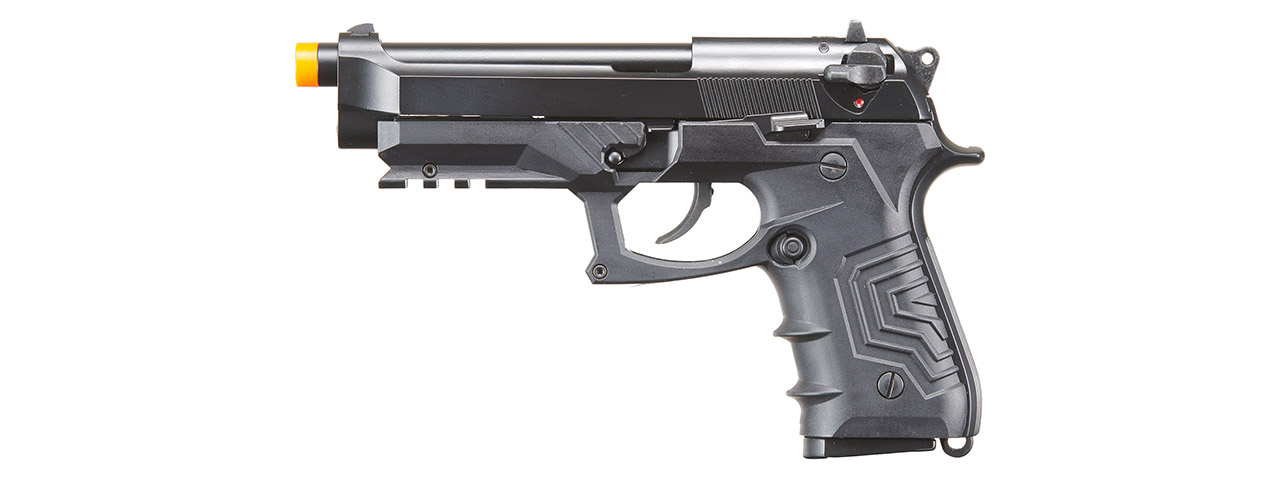 HG-173BBB HG-173 GAS BLOWBACK SEMI-AUTO M9 AIRSOFT PISTOL (BLACK)