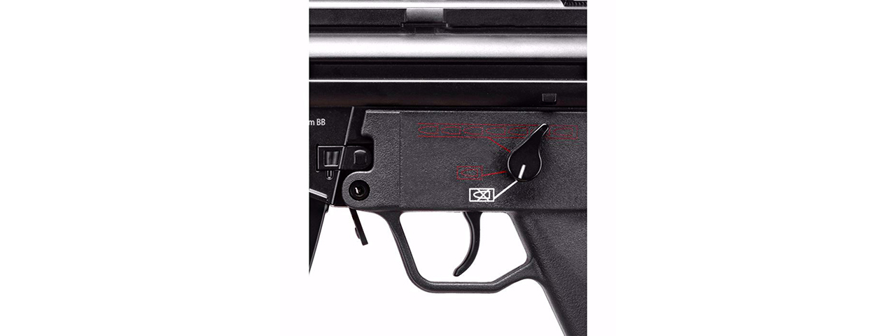 Elite Force MP5K Eyetrace 6mm AEG Airsoft SMG PDW - (Black)