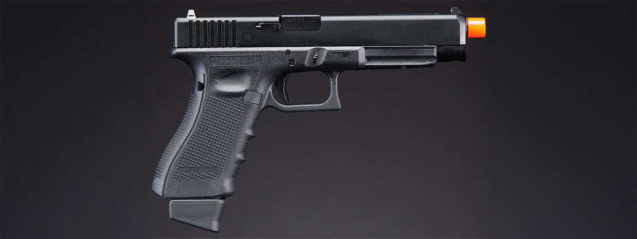 Elite Force Fully Licensed Deluxe Glock 34 Gen 4 CO2 Gas Blowback Airsoft Pistol (Color: Black)