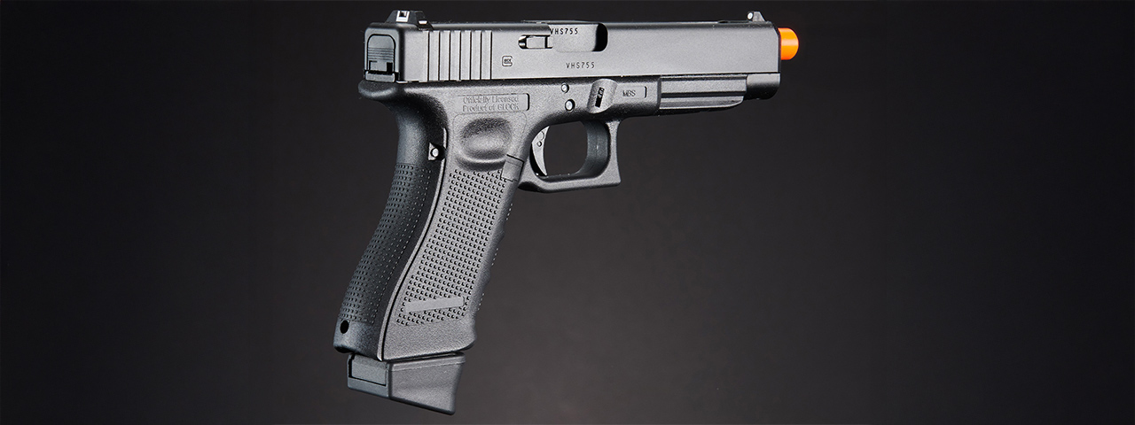 Elite Force Fully Licensed Deluxe Glock 34 Gen 4 CO2 Gas Blowback Airsoft Pistol (Color: Black)
