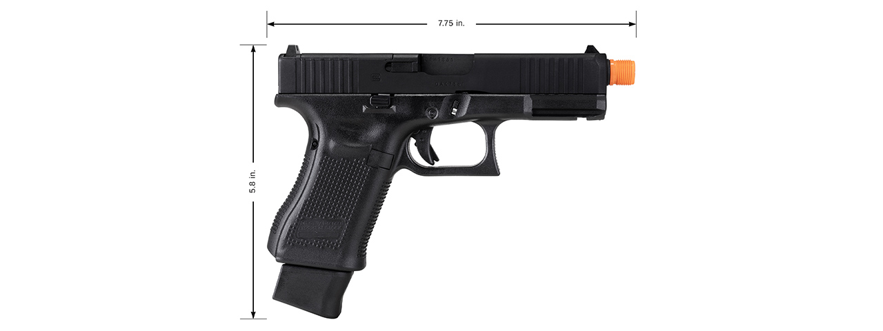 Umarex GLOCK G19 Gen 5 MOS CO2 GBB Airsoft Pistol - (Black)