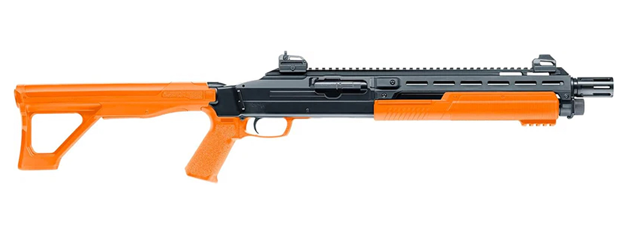 Umarex T4E HDX Less-Lethal Home-Defense Shotgun .68 Caliber CO2 Shotgun - (Black/Orange)